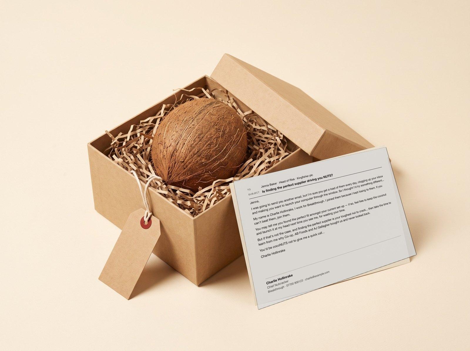 The Coconut — For your toughest nut to crack.
