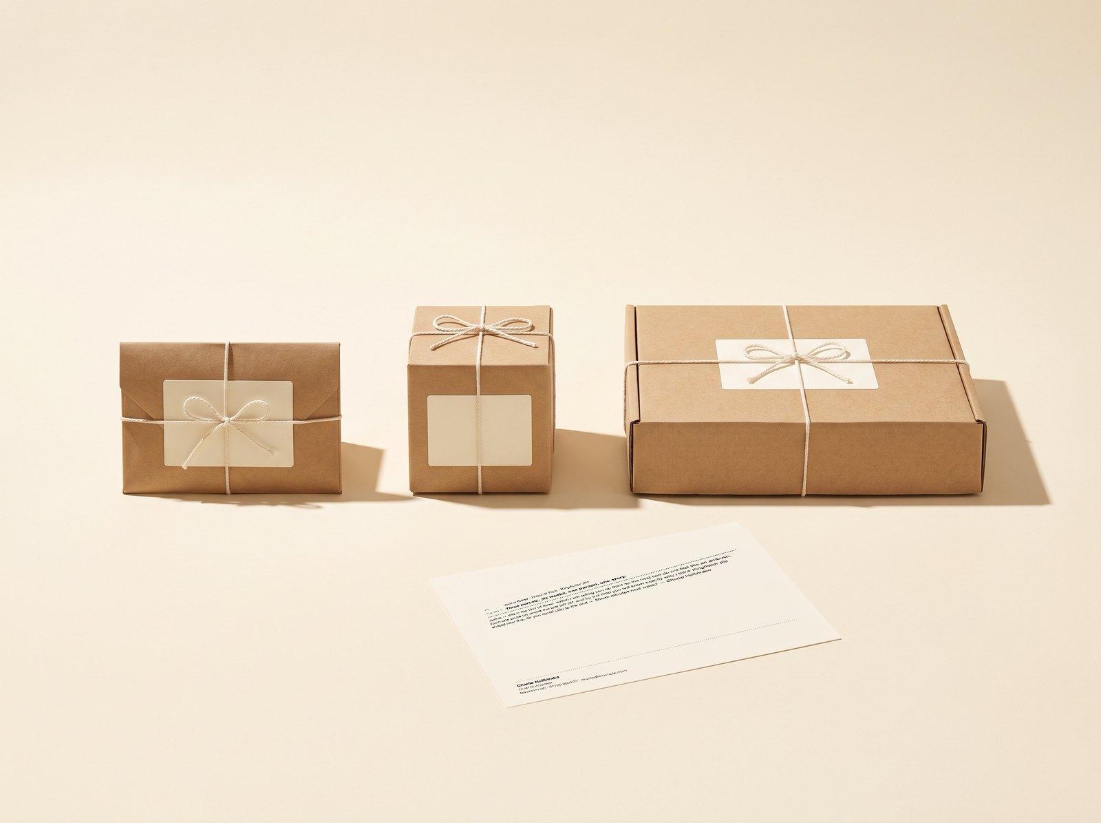 The 3-Touch Sequence — Three parcels, six weeks, one person, one story.